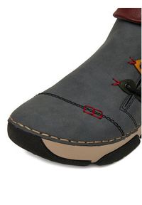 Rieker Półbuty 45983-14 Szary. Kolor: szary. Materiał: syntetyk, materiał #2