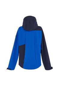 Regatta - Męska Kurtka Soft Shell Hewitts X Colour Block. Kolor: niebieski. Sport: turystyka piesza