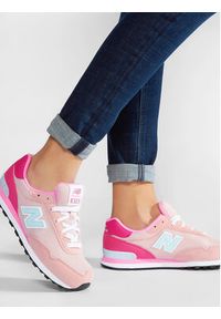 New Balance Sneakersy GC515SK Różowy. Kolor: różowy. Materiał: materiał