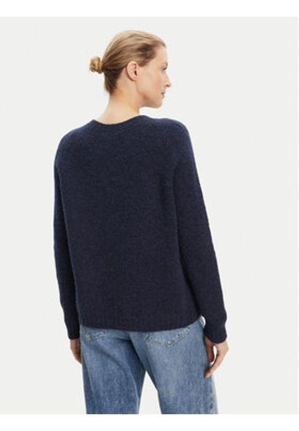 Weekend Max Mara Sweter Ghiacci 2525366151 Niebieski Regular Fit. Kolor: niebieski. Materiał: wełna