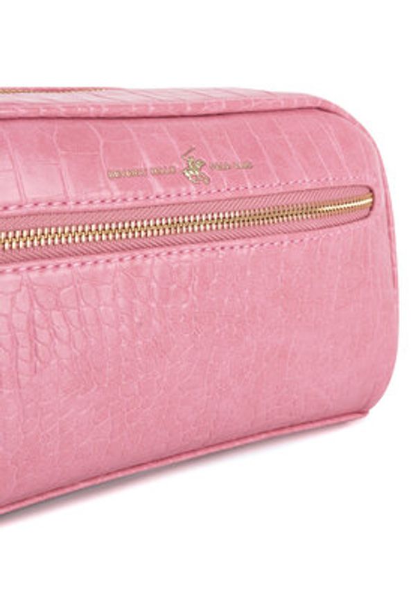 Beverly Hills Polo Club Kosmetyczka BHPC-W1-001-AW24 Różowy. Kolor: różowy. Materiał: poliester