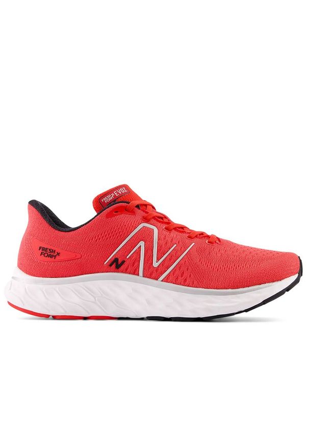 Buty New Balance Fresh Foam Evoz ST MEVOZRR3 - czerwone. Kolor: czerwony. Materiał: guma, materiał. Szerokość cholewki: normalna. Sport: fitness, bieganie