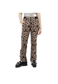 Spodnie narciarskie dla kobiet Protest Tuuli. Kolor: beżowy, wielokolorowy, brązowy. Sezon: zima. Sport: narciarstwo #1