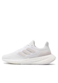 Adidas - adidas Buty do biegania Pureboost 23 W IF2393 Biały. Kolor: biały. Materiał: materiał