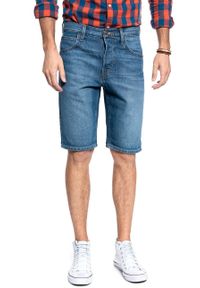 Lee - MĘSKIE SPODENKI JEANSOWE LEE 5 POCKET SHORT RIGID MID L73ELJWG. Materiał: jeans #10