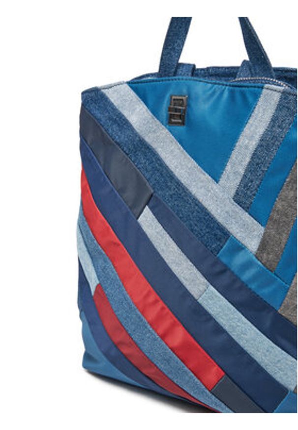 Desigual Plecak 24WAKD02 Niebieski. Kolor: niebieski. Materiał: materiał