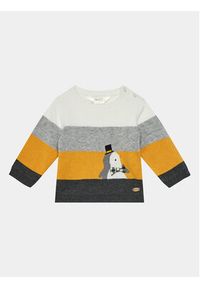Mayoral Komplet sweter i spodnie materiałowe 2.521 Szary Regular Fit. Kolor: szary. Materiał: bawełna