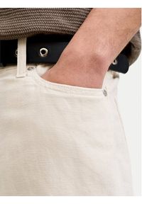 Jack & Jones Spodnie materiałowe Chris 12293296 Beżowy jasny Loose Fit. Kolor: beżowy. Materiał: bawełna #6