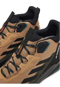 Adidas - adidas Trekkingi Terrex Anylander Mid Rain.Rdy JQ9963 Brązowy. Kolor: brązowy. Materiał: materiał. Model: Adidas Terrex. Sport: turystyka piesza #2