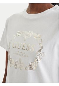 Guess T-Shirt E6GI00 I3Z14 Biały Regular Fit. Kolor: biały. Materiał: bawełna #3