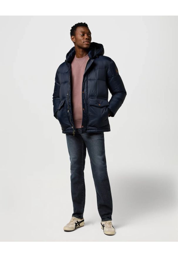 Męskie Spodnie Jeansowe Wrangler River Shadow Dive 112373026