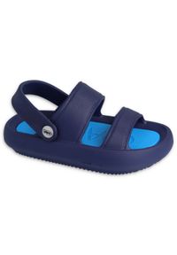 Befado obuwie dziecięce - dark navy blue/ blue 069X008 niebieskie. Kolor: niebieski