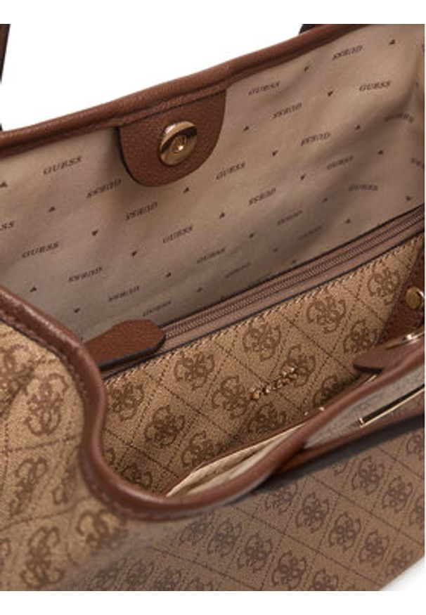Guess Torebka Victtoria HWESG9 51428 Brązowy. Kolor: brązowy. Materiał: skórzane