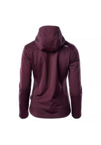 Elbrus - Kurtka Damska Ifaro Soft Shell. Kolor: fioletowy. Materiał: softshell. Sport: turystyka piesza