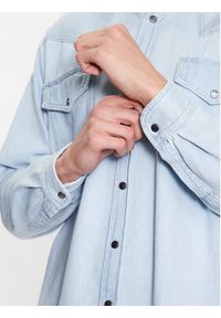 BOSS - Boss Koszula jeansowa 50489489 Błękitny Relaxed Fit. Kolor: niebieski. Materiał: bawełna #3