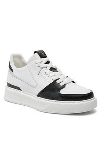 Fabi Sneakersy FU1096 Biały. Kolor: biały. Materiał: skóra