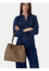 Guess Torebka Victtoria HWESG9 51428 Brązowy. Kolor: brązowy. Materiał: skórzane #1