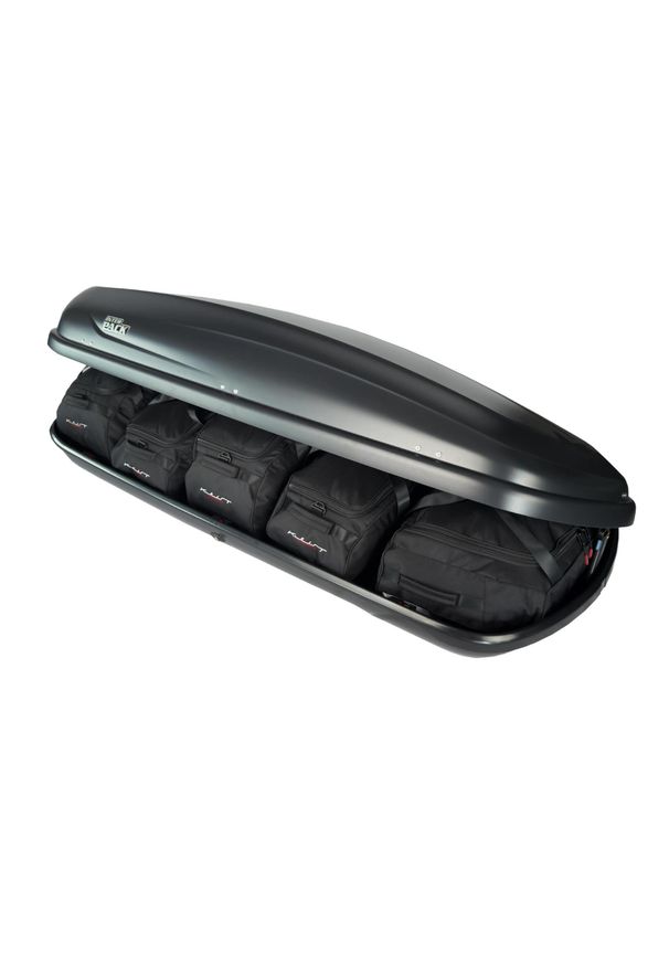 KJUST - Torby Do Boksu Dachowego Interpack Traxer 8.6 5Szt Kjust. Kolor: czarny. Styl: sportowy