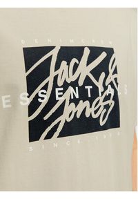 Jack & Jones - Jack&Jones T-Shirt Colton 12268439 Beżowy Standard Fit. Kolor: beżowy. Materiał: bawełna #3