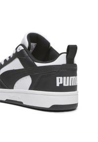 Puma - Młodzieżowe sneakersy Rebound V6 Lo PUMA White Black. Kolor: czarny, biały, wielokolorowy. Sport: turystyka piesza