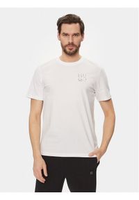 Hugo T-Shirt Detzington241 50508944 Biały Regular Fit. Kolor: biały. Materiał: bawełna