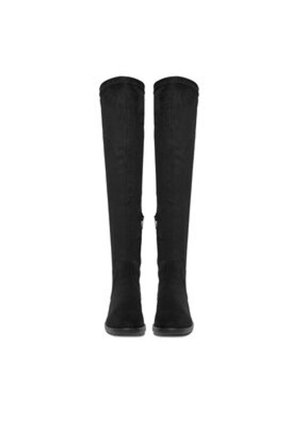 Jenny - JENNY Kozaki CEO-WS6500-01 Czarny. Kolor: czarny. Materiał: materiał