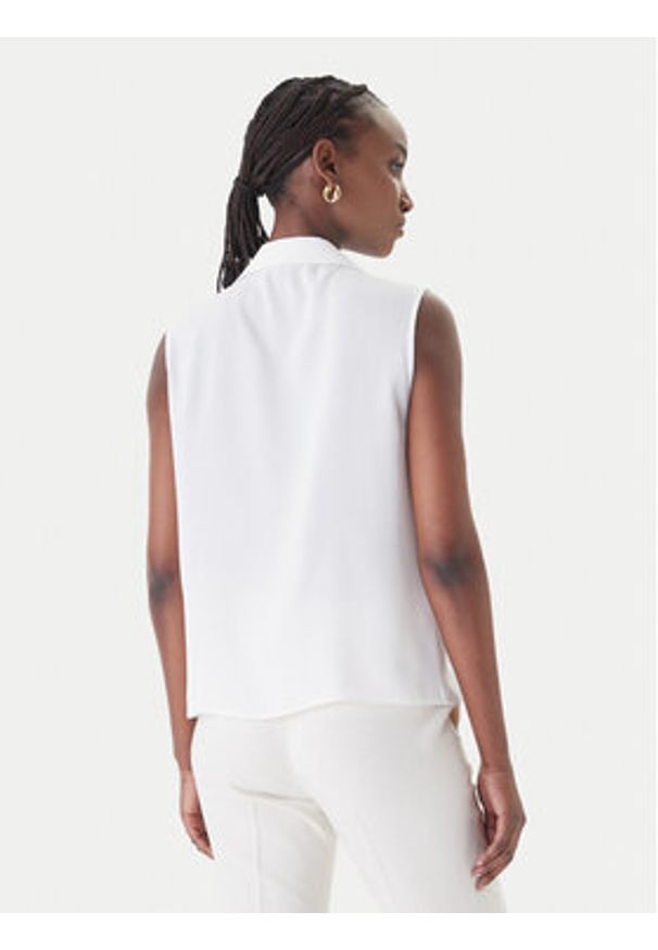 Rinascimento Bluzka CFC0127446003 Biały Regular Fit. Kolor: biały. Materiał: syntetyk