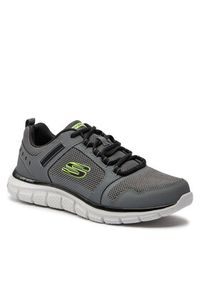 skechers - Skechers Sneakersy Knockhill 232001/CCBK Szary. Kolor: szary. Materiał: materiał #6