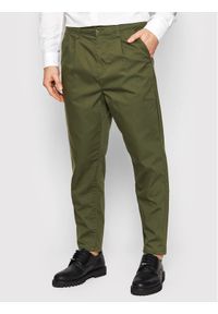 Only & Sons Chinosy Dew 22021486 Zielony Relaxed Fit. Kolor: zielony. Materiał: syntetyk