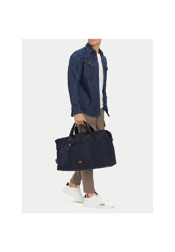 G-Star RAW - Torba weekendowa G-Star Raw. Kolor: czerwony