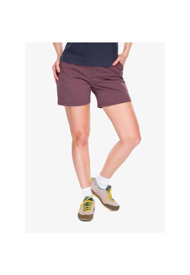 Spodenki turystyczne damskie Black Diamond Pursuit Shorts. Kolor: brązowy. Sport: turystyka piesza