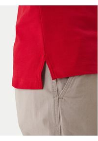TOMMY HILFIGER - Tommy Hilfiger Polo 1985 MW0MW17771 Czerwony Slim Fit. Typ kołnierza: polo. Kolor: czerwony. Materiał: bawełna #6