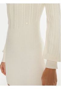 Guess Sukienka dzianinowa W4BK08 Z2V42 Écru Regular Fit. Materiał: syntetyk #5