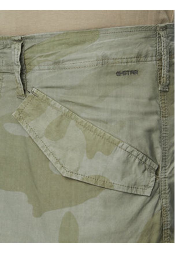 G-Star RAW - G-Star Raw Spodnie materiałowe MA1 Cargo D26945-E520 Zielony jasny Tapered Fit. Kolor: zielony. Materiał: syntetyk