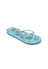 Roxy - Sandały dla Dziewczynki RG PEBBLES Żółty. Kolor: żółty. Materiał: materiał. Wzór: paski. Styl: sportowy #1