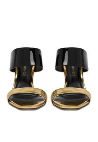 Eva Minge Klapki EO- MIRIAM-LT1916-1 Czarny. Kolor: czarny. Materiał: syntetyk, skóra #7