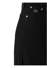 Tommy Jeans Spódnica jeansowa DW0DW22119 Czarny Regular Fit. Kolor: czarny. Materiał: bawełna #2