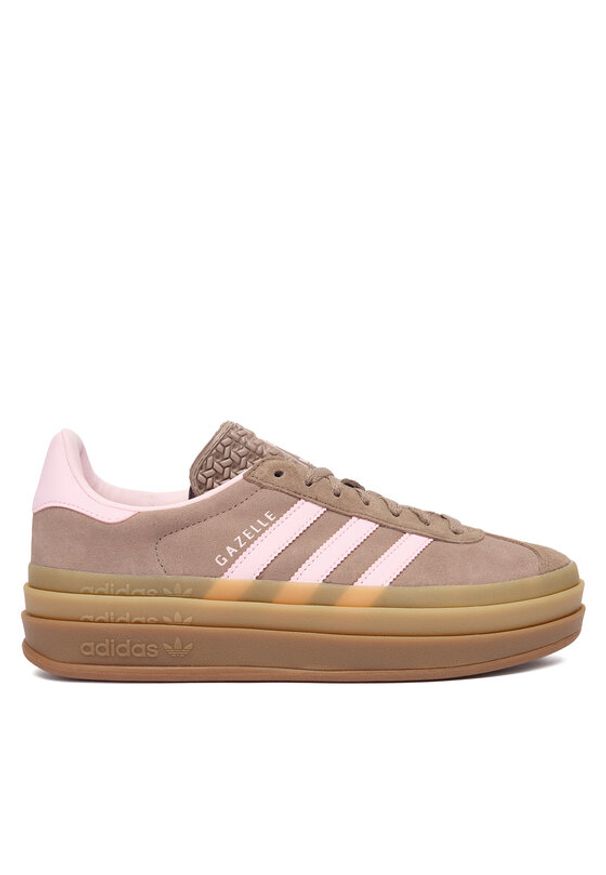 Adidas - adidas Sneakersy Gazelle Bold JQ6436 Brązowy. Kolor: brązowy. Materiał: skóra, zamsz. Model: Adidas Gazelle
