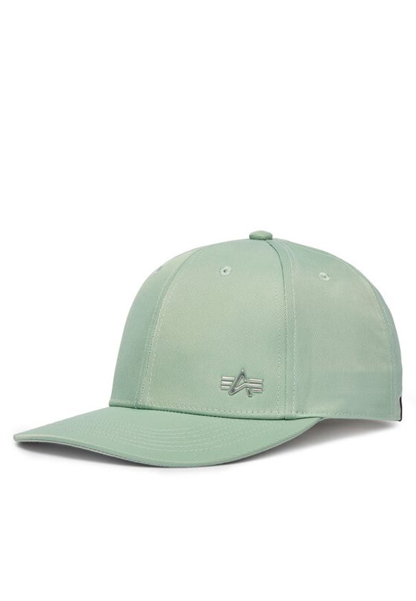 Alpha Industries Czapka z daszkiem Metal Label 156905 Zielony. Kolor: zielony. Materiał: poliamid, nylon