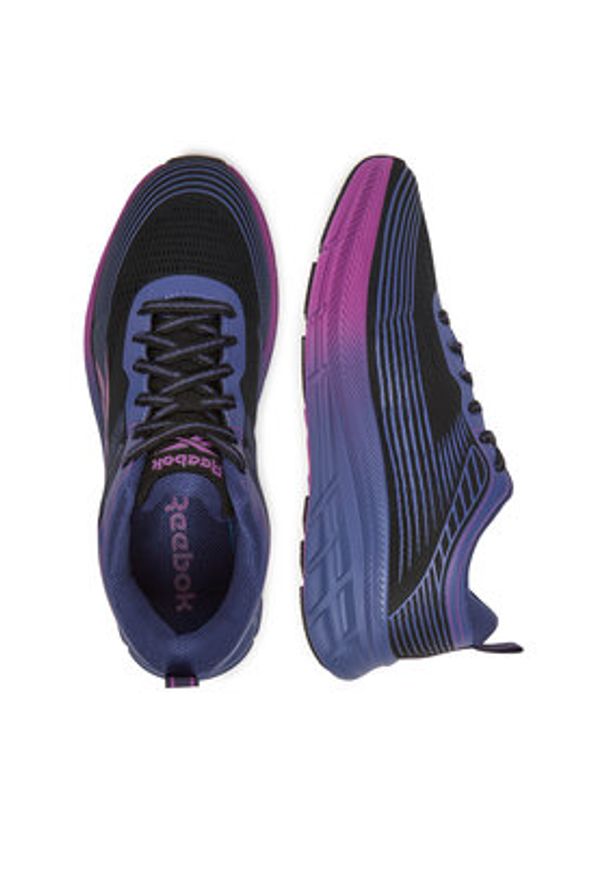 Reebok Buty do biegania ROAD STRIDER 100241131 Fioletowy. Kolor: fioletowy. Materiał: materiał