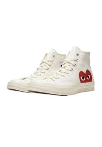 Buty do chodzenia dla dorosłych Converse Comme des Garçons Blanche Haute. Kolor: czerwony. Sport: turystyka piesza