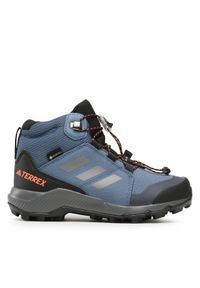 Adidas - adidas Buty Terrex Mid GORE-TEX Hiking Shoes IF5704 Niebieski. Kolor: niebieski. Materiał: materiał. Technologia: Gore-Tex. Model: Adidas Terrex