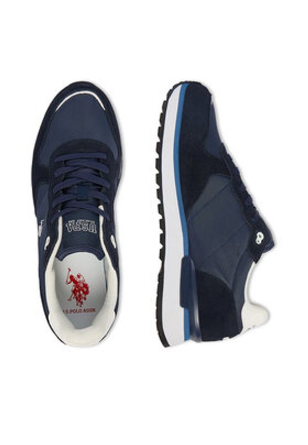 U.S. Polo Assn. Sneakersy EO-SMYTH001M/6TS1 Granatowy. Kolor: niebieski. Materiał: materiał