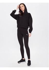 Puma Bluza 534925 Czarny Loose Fit. Kolor: czarny. Materiał: bawełna #4