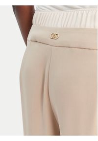 Liu Jo Sport Spodnie materiałowe TA6150 TS923 Beżowy Regular Fit. Kolor: beżowy. Materiał: syntetyk. Styl: sportowy #3