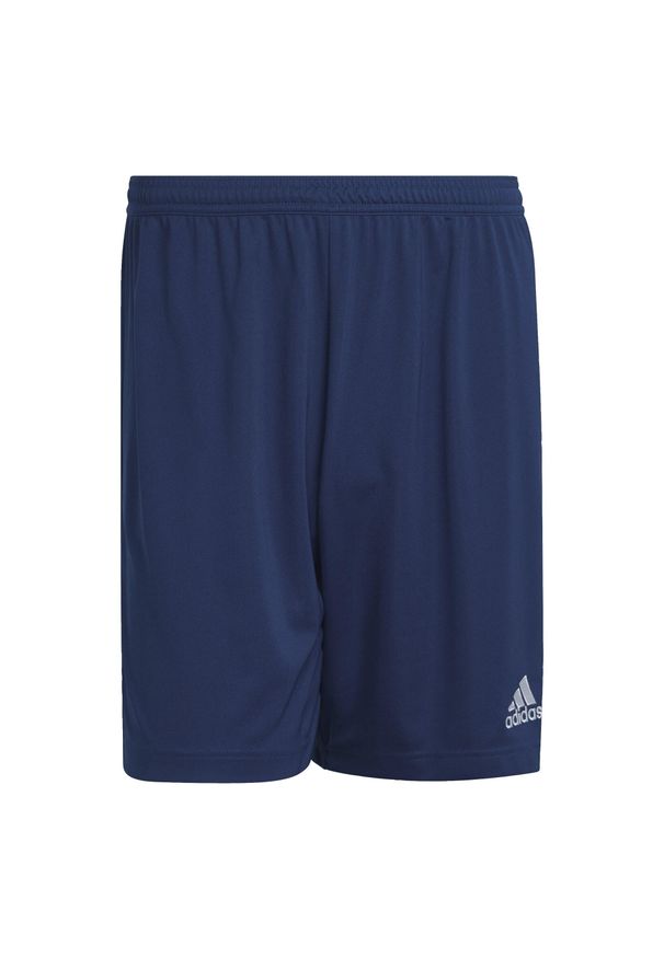 Adidas - Spodenki piłkarskie męskie adidas Entrada 22. Kolor: niebieski, wielokolorowy, biały. Materiał: poliester. Sport: piłka nożna