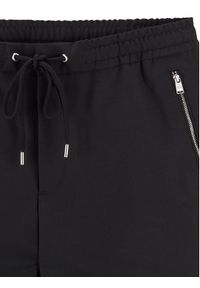 BOSS - Boss Spodnie materiałowe Banks1-Spw-Z 50444546 Czarny Slim Fit. Kolor: czarny. Materiał: materiał, wiskoza #4