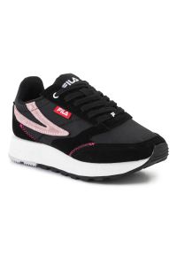 Buty Fila Run Formation W FFW0298-83241 czarne. Zapięcie: sznurówki. Kolor: czarny. Materiał: guma, zamsz, tkanina, skóra. Szerokość cholewki: normalna. Sport: bieganie #5