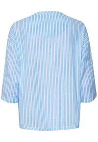 Cream Bluzka Anja 10611289 Niebieski Regular Fit. Kolor: niebieski. Materiał: bawełna #2