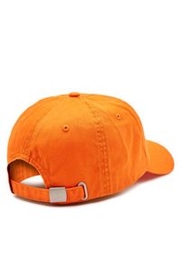 Tommy Jeans Czapka z daszkiem Tjm Heritage 6 Panel Cap AM0AM12020 Pomarańczowy. Kolor: pomarańczowy. Materiał: materiał